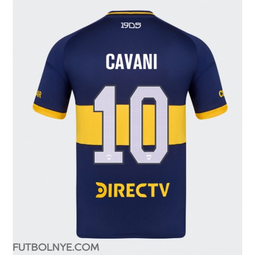 Camiseta Boca Juniors Edinson Cavani #10 Primera Equipación 2025-26 manga corta